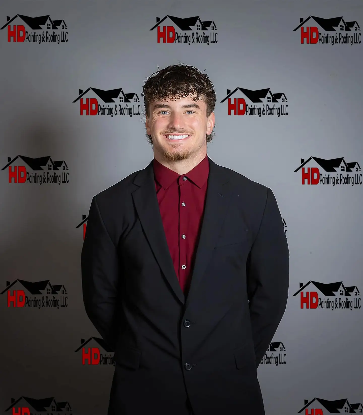Reily Heiberg, owner, painting at HD Painting & Roofing LLC